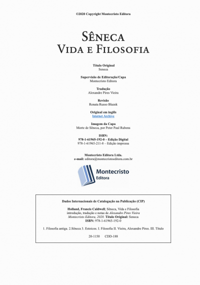 Sêneca, Vida e Filosofia