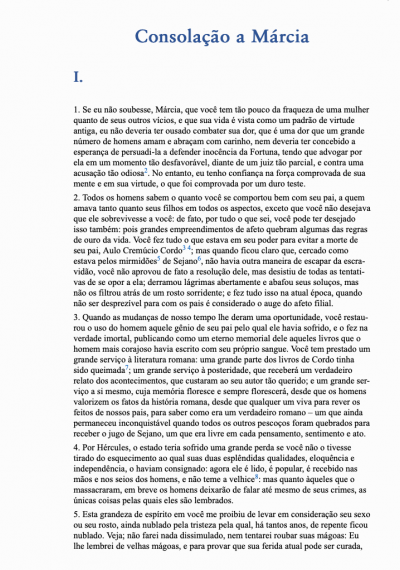 Consolação a Márcia