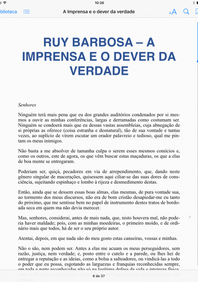 A Imprensa e o Dever da Verdade