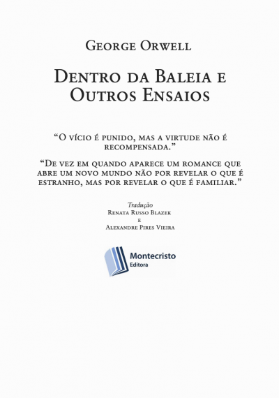 Dentro da Baleia e Outros Ensaios