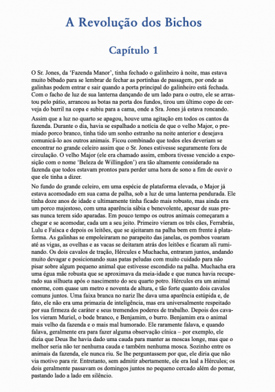 A Revolução dos Bichos