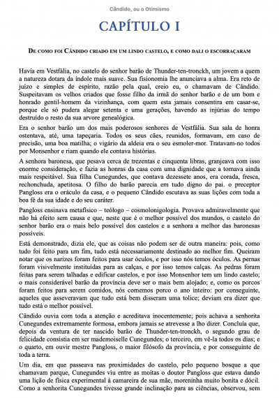 Cândido, ou o Otimismo