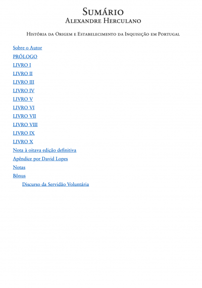 História da Origem e Estabelecimento da Inquisição em Portugal