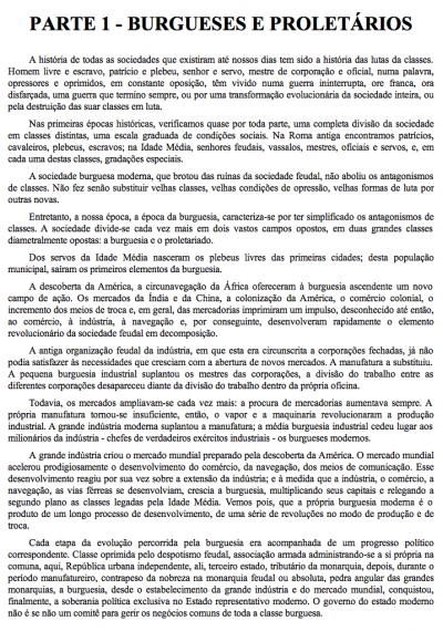 O Manifesto Comunista