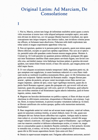 Consolação a Márcia