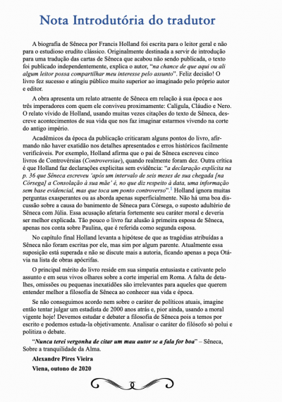 Sêneca, Vida e Filosofia