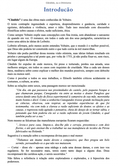 Cândido, ou o Otimismo