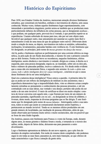 O Espiritismo na sua mais simples expressão