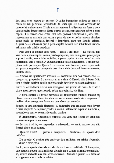 Enfermaria nº6 e A Aposta